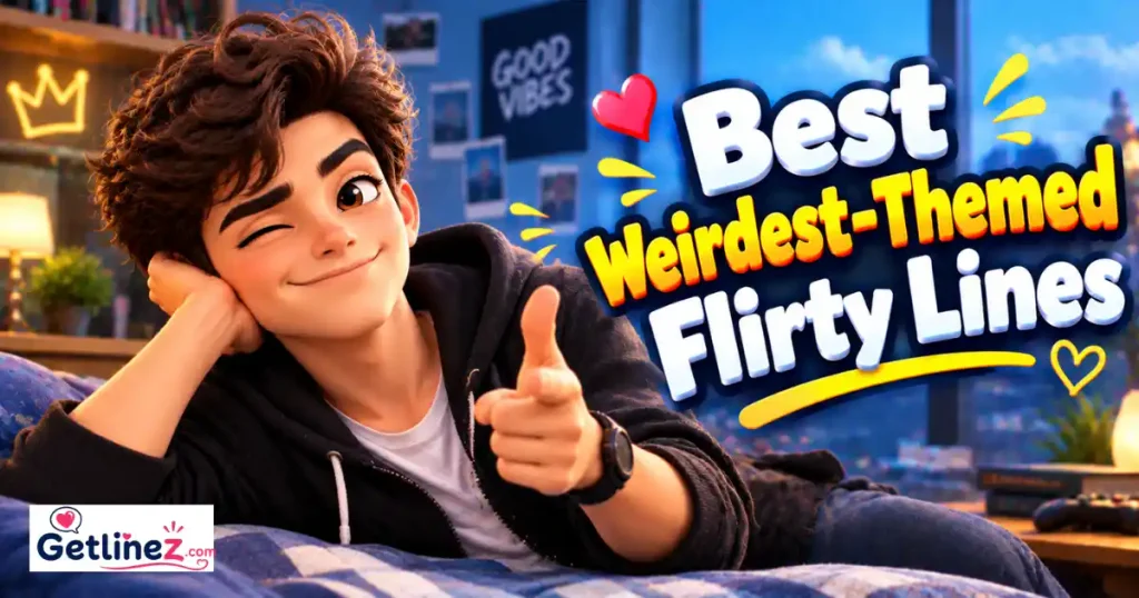 Best Weirdest-Themed Flirty Lines