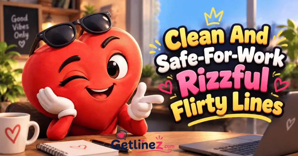 Clean And Safe-For-Work Rizzful Flirty Lines
