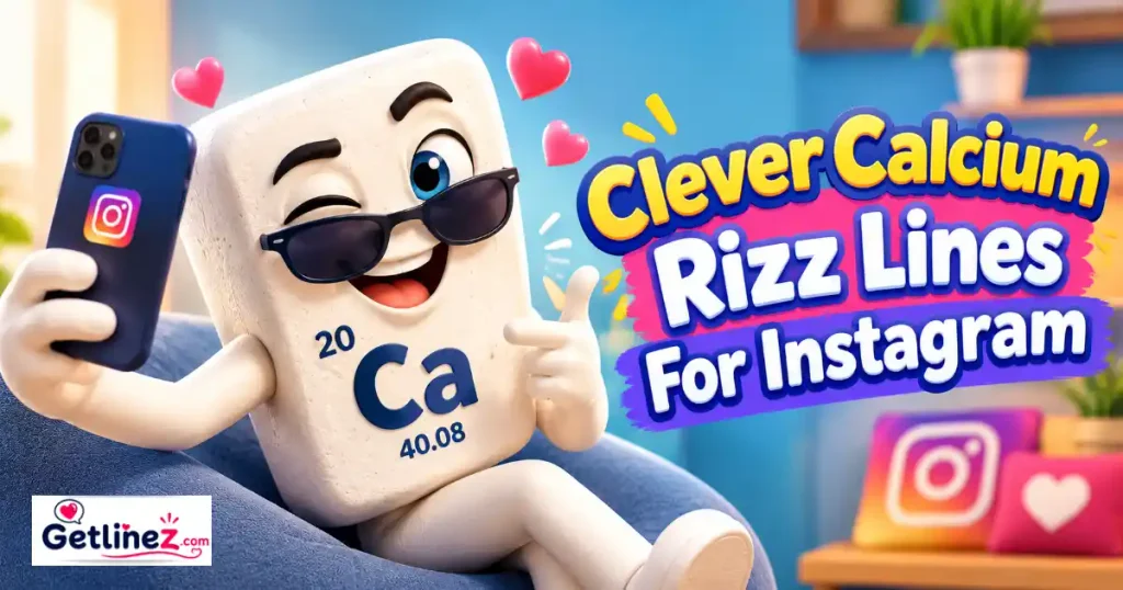 Clever Calcium Rizz Lines For Instagram