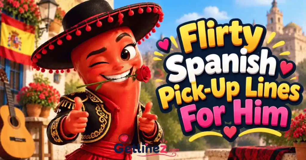 Flirty Spanish Pick-up Lines For Him