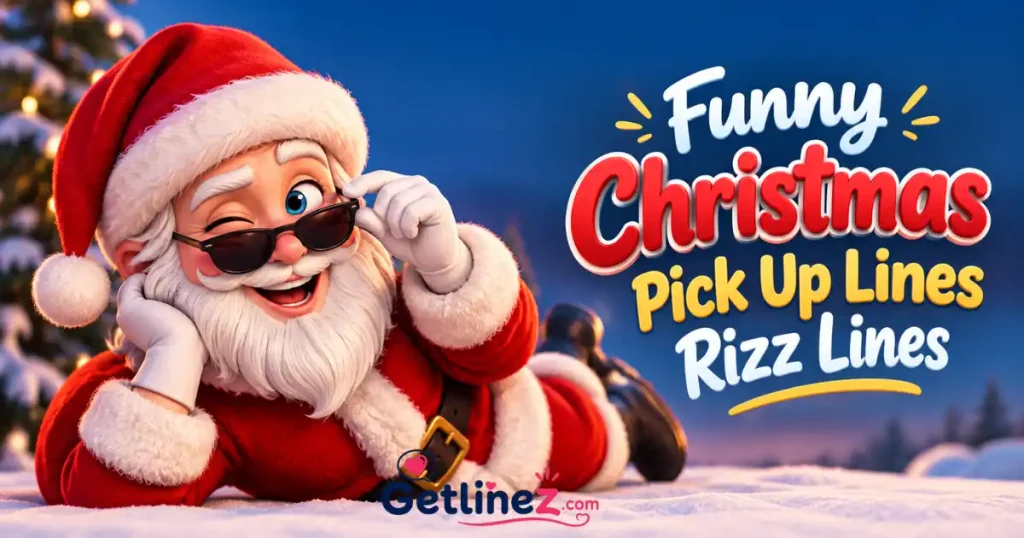 Funny Christmas Pick Up Lines Rizz Lines