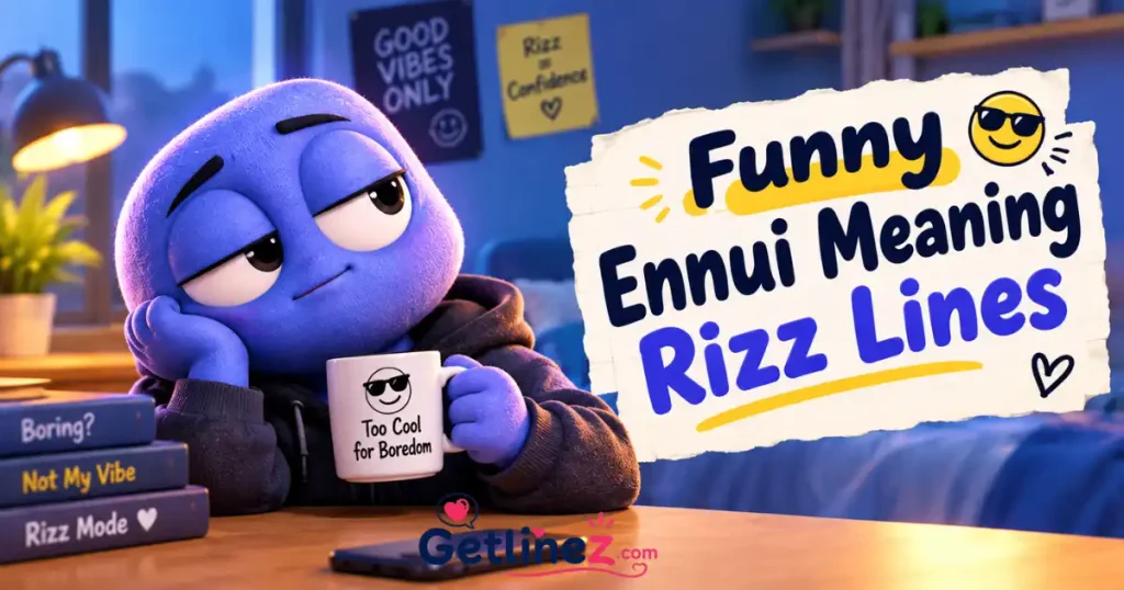 Funny Ennui Meaning Rizz Lines