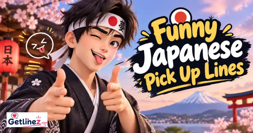Funny Japanese Pick Up Lines