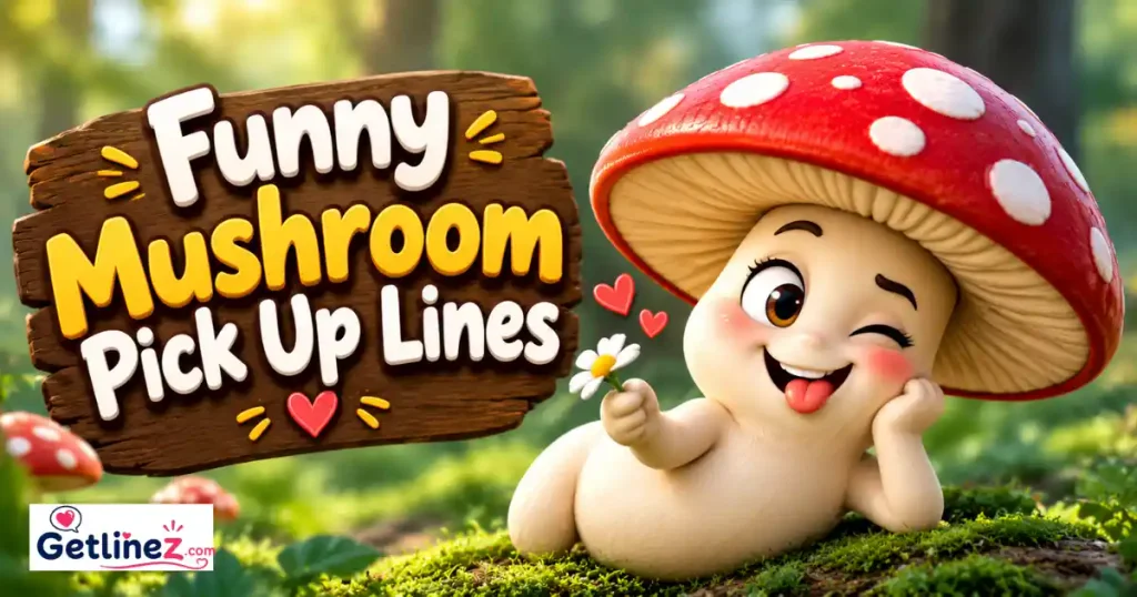 Funny Mushroom Pick Up Lines