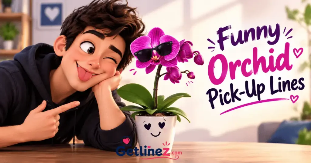 Funny Orchid Pick Up Lines