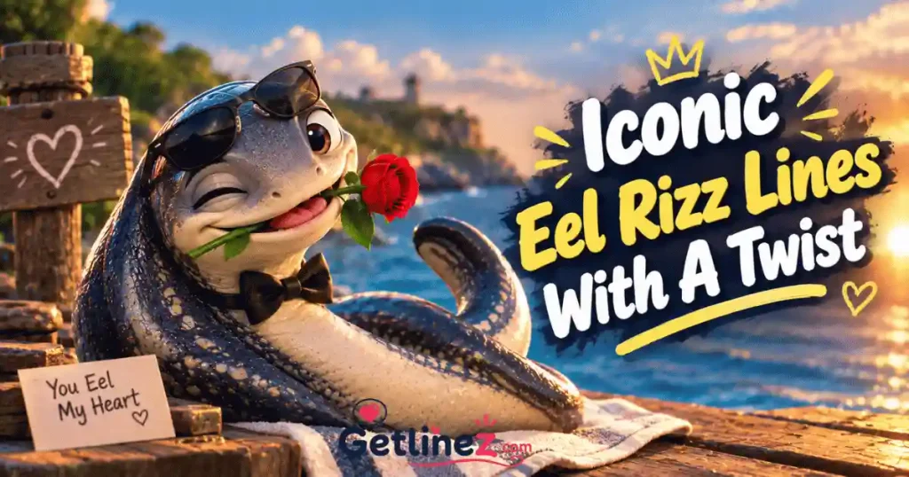 Iconic Eel Rizz Lines With a Twist