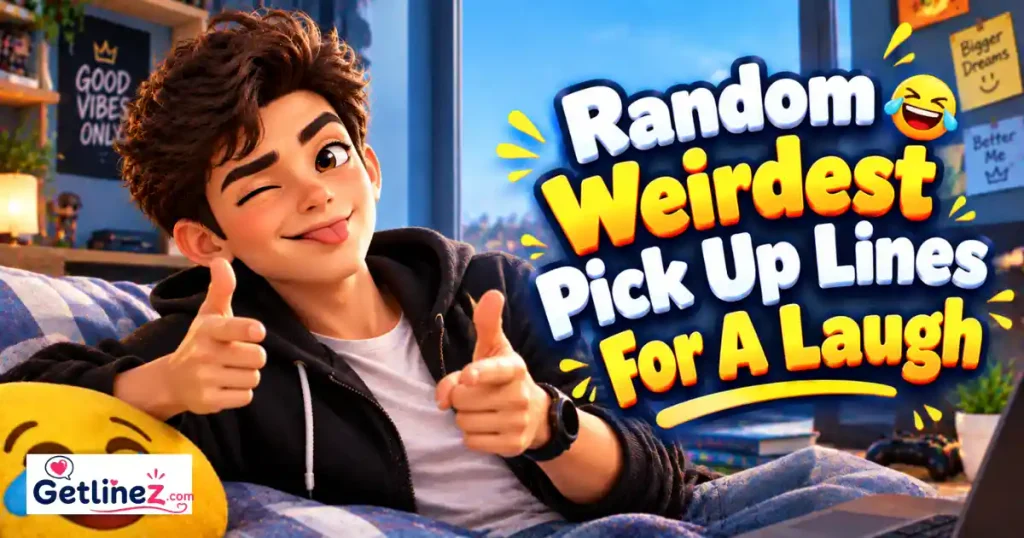 Random Weirdest Pick Up Lines For A Laugh