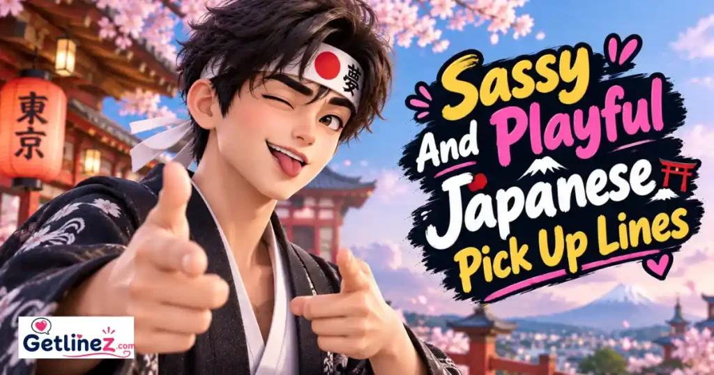 Sassy And Playful Japanese Pick Up Lines