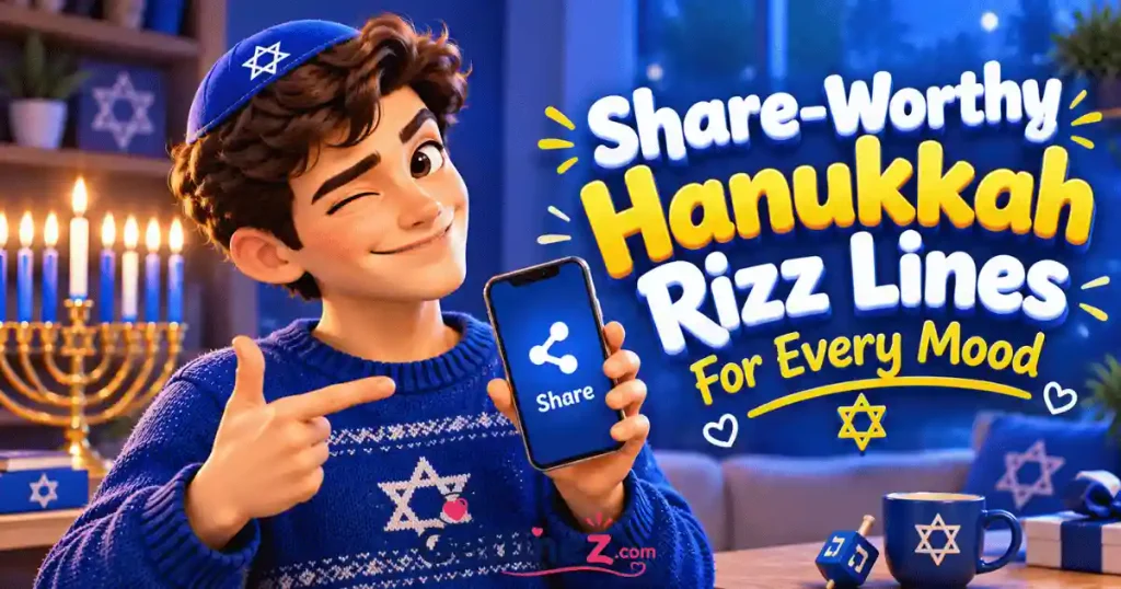Share-Worthy Hanukkah Rizz Lines For Every Mood