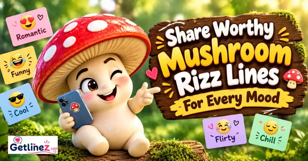 Share Worthy Mushroom Rizz Lines For Every Mood