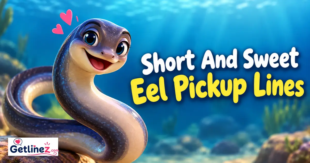 Short And Sweet Eel Pickup Lines