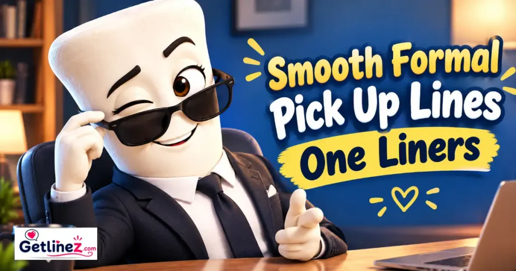 Smooth Formal Pick Up Lines One Liners