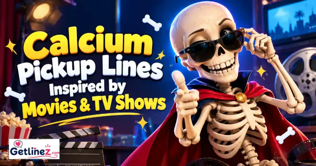 Calcium Pickup Lines Inspired By Movies And Tv Shows