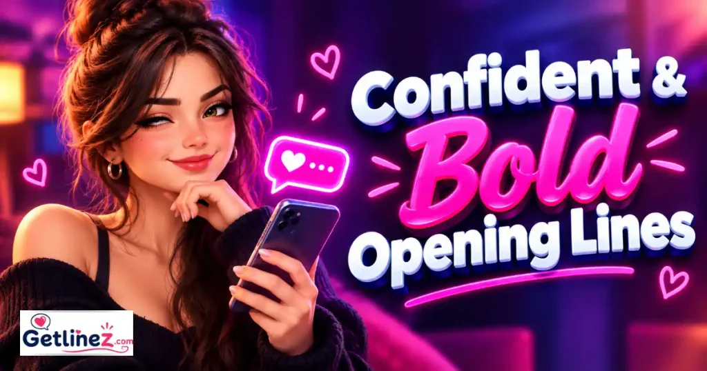Confident And Bold Opening Lines