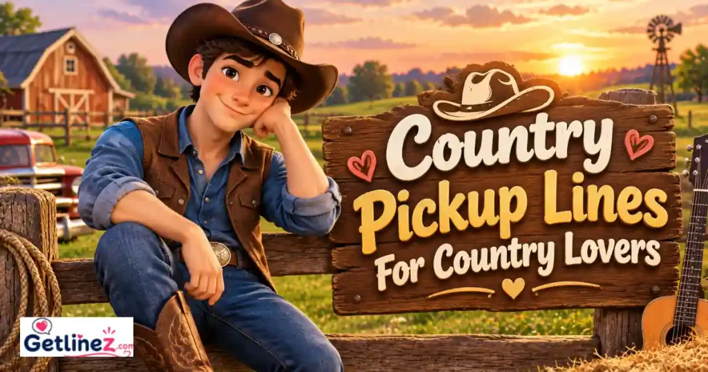 Country Pickup Lines For Country Lovers