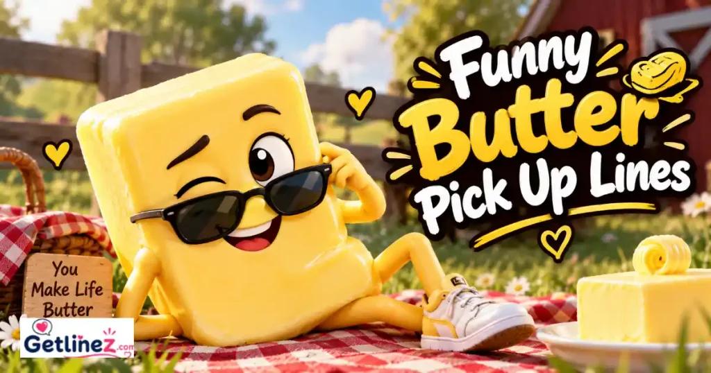 Funny Butter Pick Up Lines