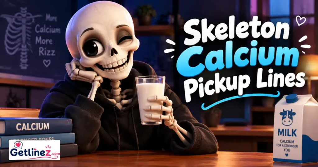 Skeleton Calcuim Pickup Lines