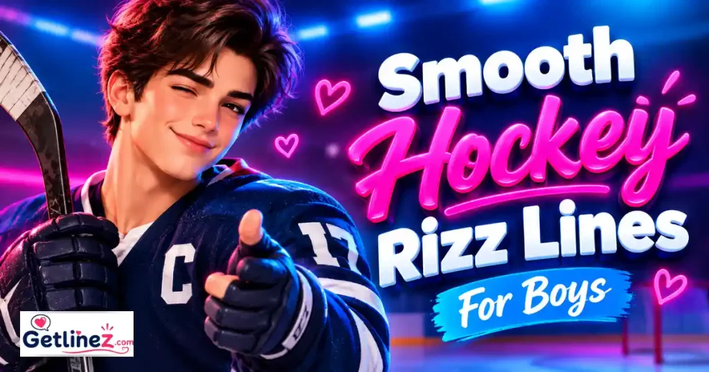 Smooth Hockey Rizz Lines For Boys