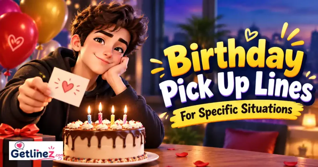 Birthday Pick Up Lines For Specific Situations