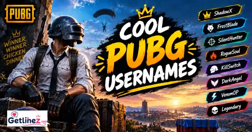 Cool Pubg Usernames