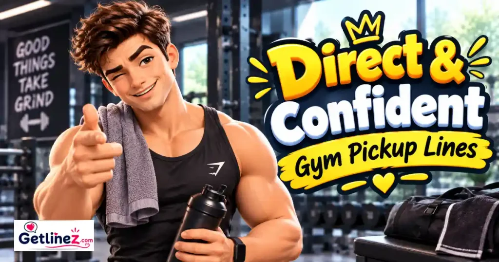 Direct And Confident Gym Pickup Lines