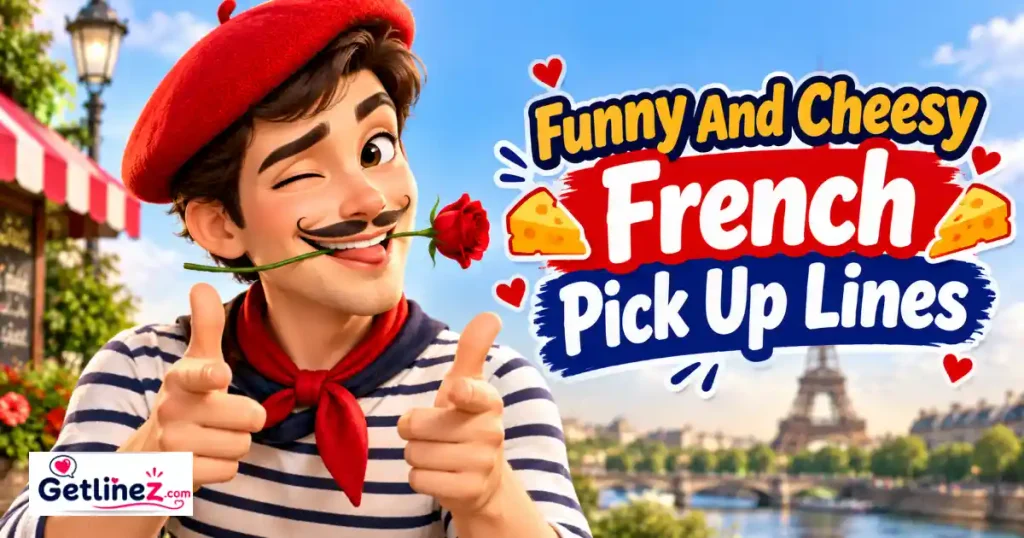 Funny And Cheesy French Pick Up Lines