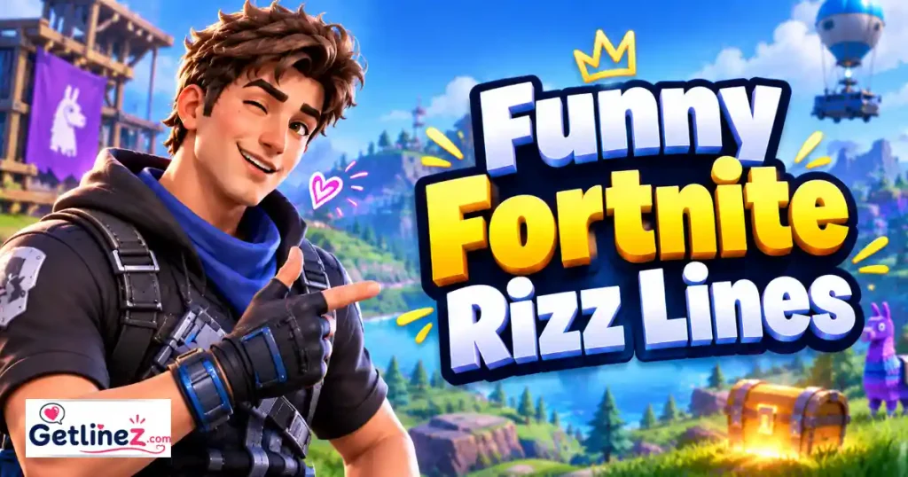 Funny Fortnite Rizz Lines