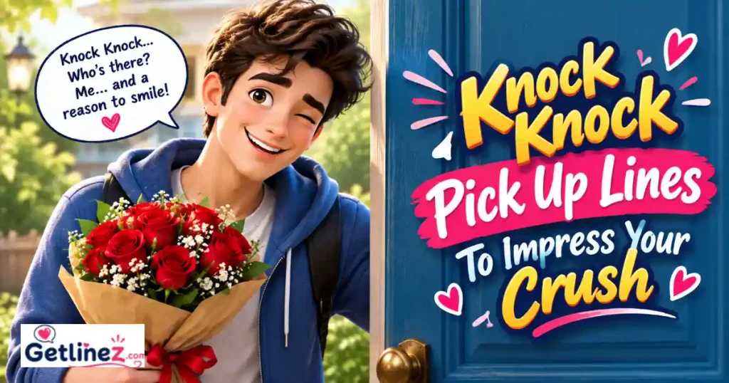 Knock Knock Pick Up Lines To Impress Your Crush