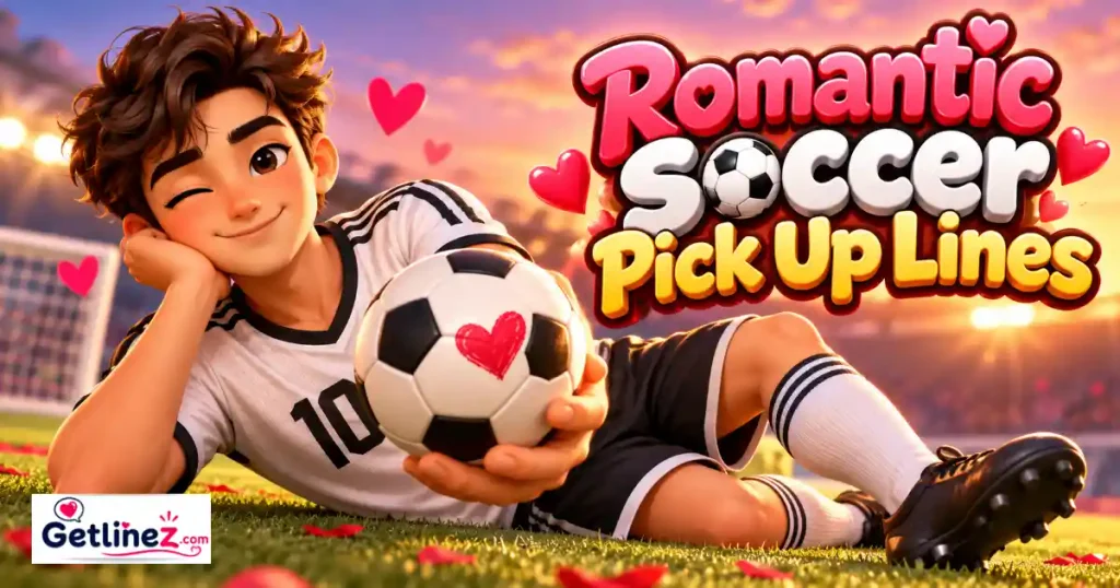 Romantic Soccer Pick Up Lines
