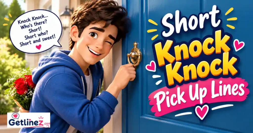 Short Knock Knock Pick Up Lines