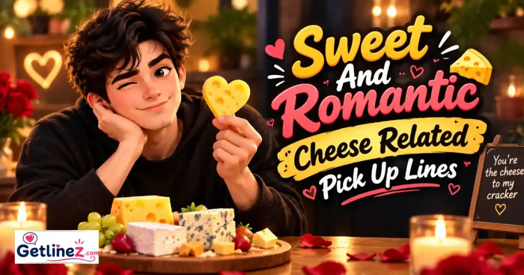 Sweet And Romantic Cheese Related Pick Up Lines